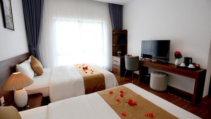 Phòng Deluxe Family Silk River Hotel 3*