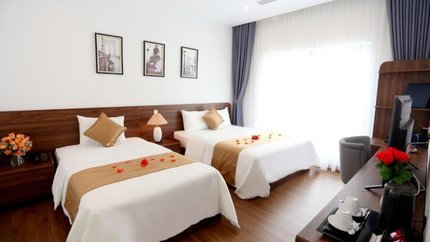 Không gian ấm cúng, sang trọng tại phòng Deluxe Family