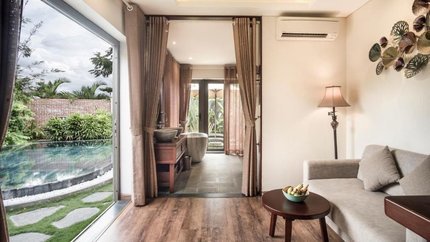 Phòng được thiết kế bài trí sang trọng