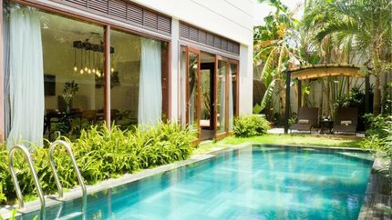 Bể bơi riêng tư tại phòng