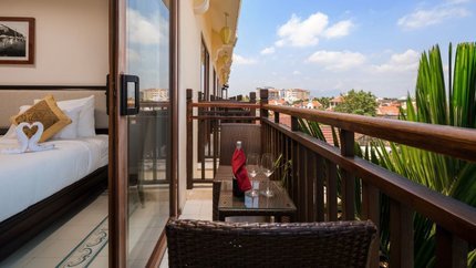 Ban công rộng rãi