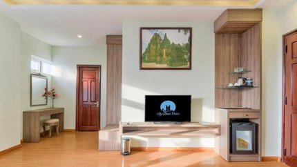 Phòng chia làm 2 gian cực thoáng