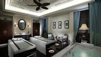 Không gian Spa được thiết kế độc đáo