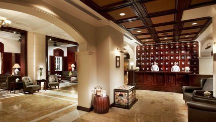 Khu vực lễ tân khách sạn