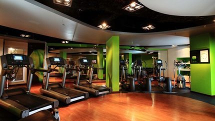 Phòng Gym rộng rãi