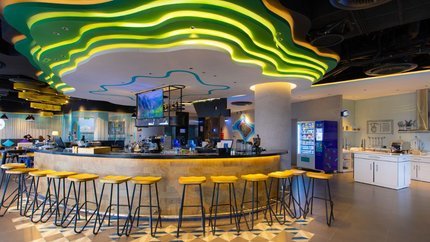 Khu vực quầy Bar