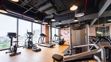 Phòng tập Gym của SOJO Thái Bình.