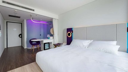 Phòng tiêu chuẩn của SOJO Thái Bình.