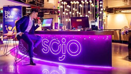 Quầy lễ tân của Sojo Thái Bình.