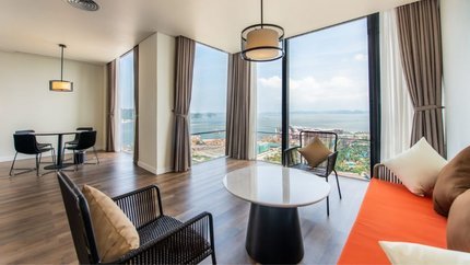 Phòng có tầm nhìn hướng ra vịnh Hạ Long