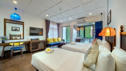 Màu sắc trong phòng sáng