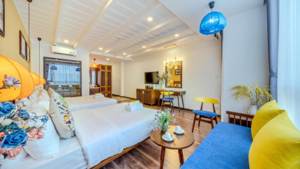 Phòng có không gian rộng rãi