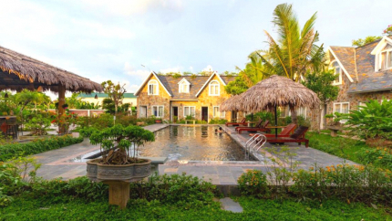 Quang cảnh khu nghỉ dưỡng Sona Ninh Bình