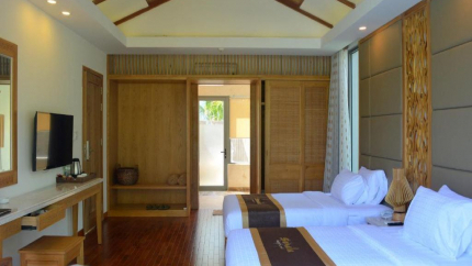 02-Bed Room Beach Front Bungalow tại Sonata Resort & Spa Phan Thiết