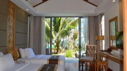 02-Bed Room Beach Front Bungalow tại Sonata Resort & Spa