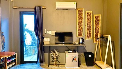 Phòng được trang bị đầy đủ tiện nghi