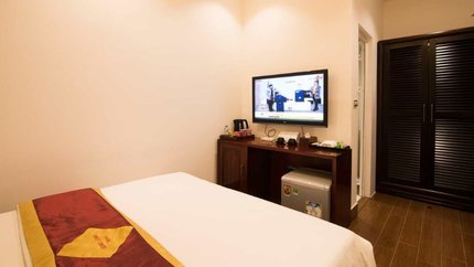 Phòng có đầy đủ tiện nghi