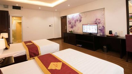 Phòng có kích thước đạt chuẩn và đủ tiện nghi