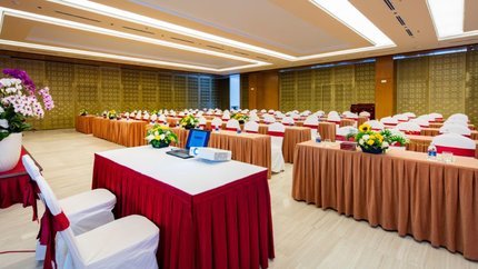 Không gian phòng hội nghị tiện nghi