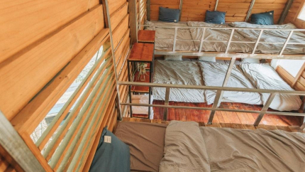 Phòng Bungalow tại khu nghỉ dưỡng Stella Mộc Châu