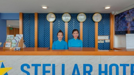 Sảnh lễ khách sạn Stellar Hotel Phú Quốc