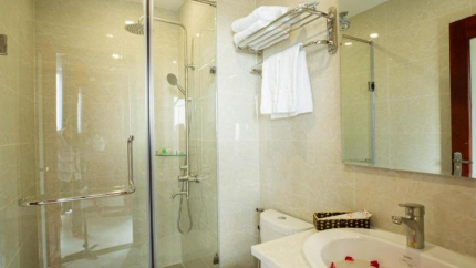 Phòng tắm tại Stellar Hotel Phú Quốc