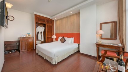 Phòng được trang bị đầy đủ tiện nghi