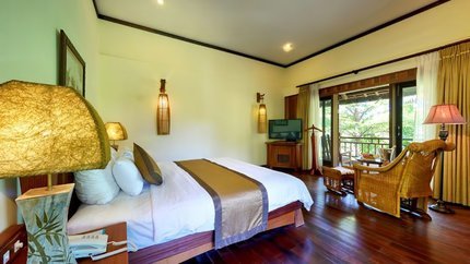 Các phòng riêng có giường đôi rộng