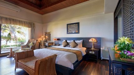 Khu vực bên trong phòng rộng rãi