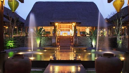 Khu vực sảnh yên bình