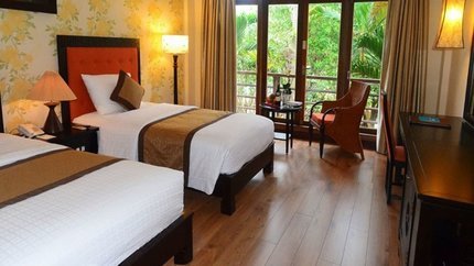 Phòng giường đôi rộng rãi