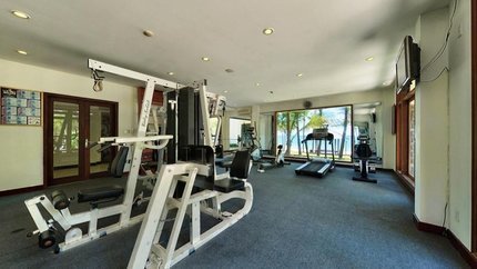 Phòng gym trang bị hiện đại