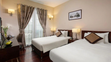 Phòng Executive Twin Khách Sạn Sunline Hà Nội 3*