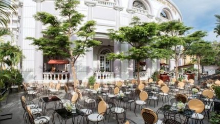 Quán cafe ngoài trời