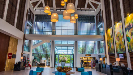 Sảnh Sunrise Premium Resort & Spa Hội An
