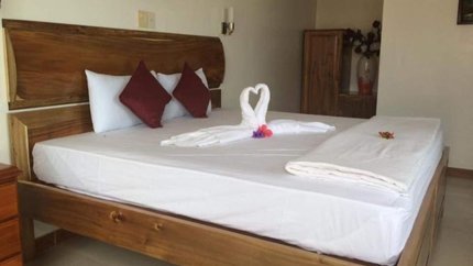 Giường ngủ rộng, không khí dễ chịu