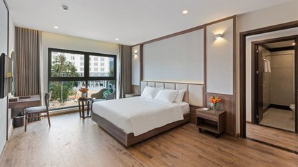 Phòng có ban công rộng rãi