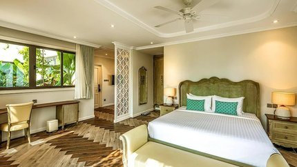 Không gian phòng được bày trí bắt mắt