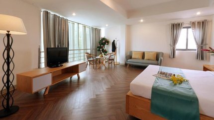 Gian phòng rộng, không gian sang trọng