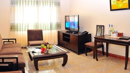 Không gian phòng khách ấm cúng