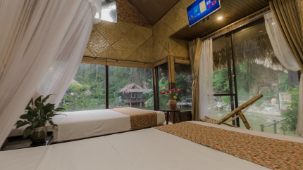 Phòng Lotus Lake Bungalow Triple