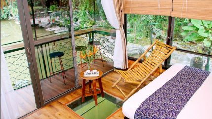 Phòng Lotus Lake Bungalow Triple
