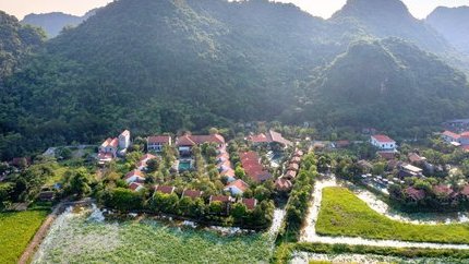 Resort nằm bên những sườn đồi