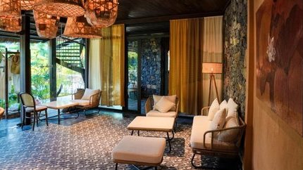 Khu vực sảnh của resort