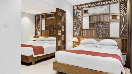 Phòng Family Studio With Balcony Khách Sạn Tam House Villa Đà Nẵng