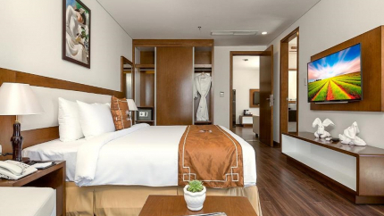 Phòng Suite One Bed Apartment Tại Khách Sạn Tamarind Đà Nẵng