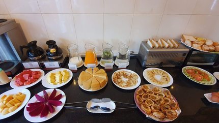 Một phần buffe sáng phục vụ quý khách