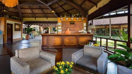 Sảnh lễ tân rộng lớn