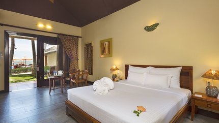 Phòng Bungalow Deluxe hướng biển
