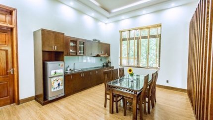 Không gian phòng bếp Biệt Thự 5 phòng ngủ